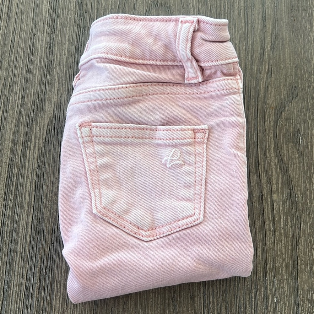 DL1961 toddler pink Chloe skinny jeans